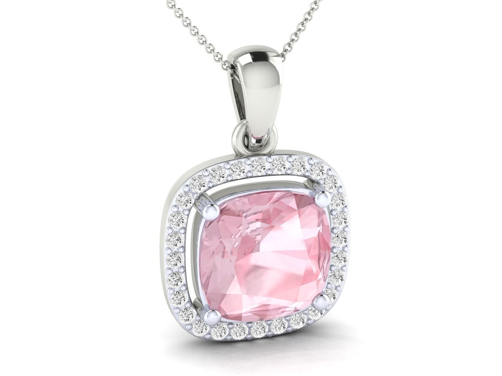 Women pendant jcd stl render detail 3D print model_7