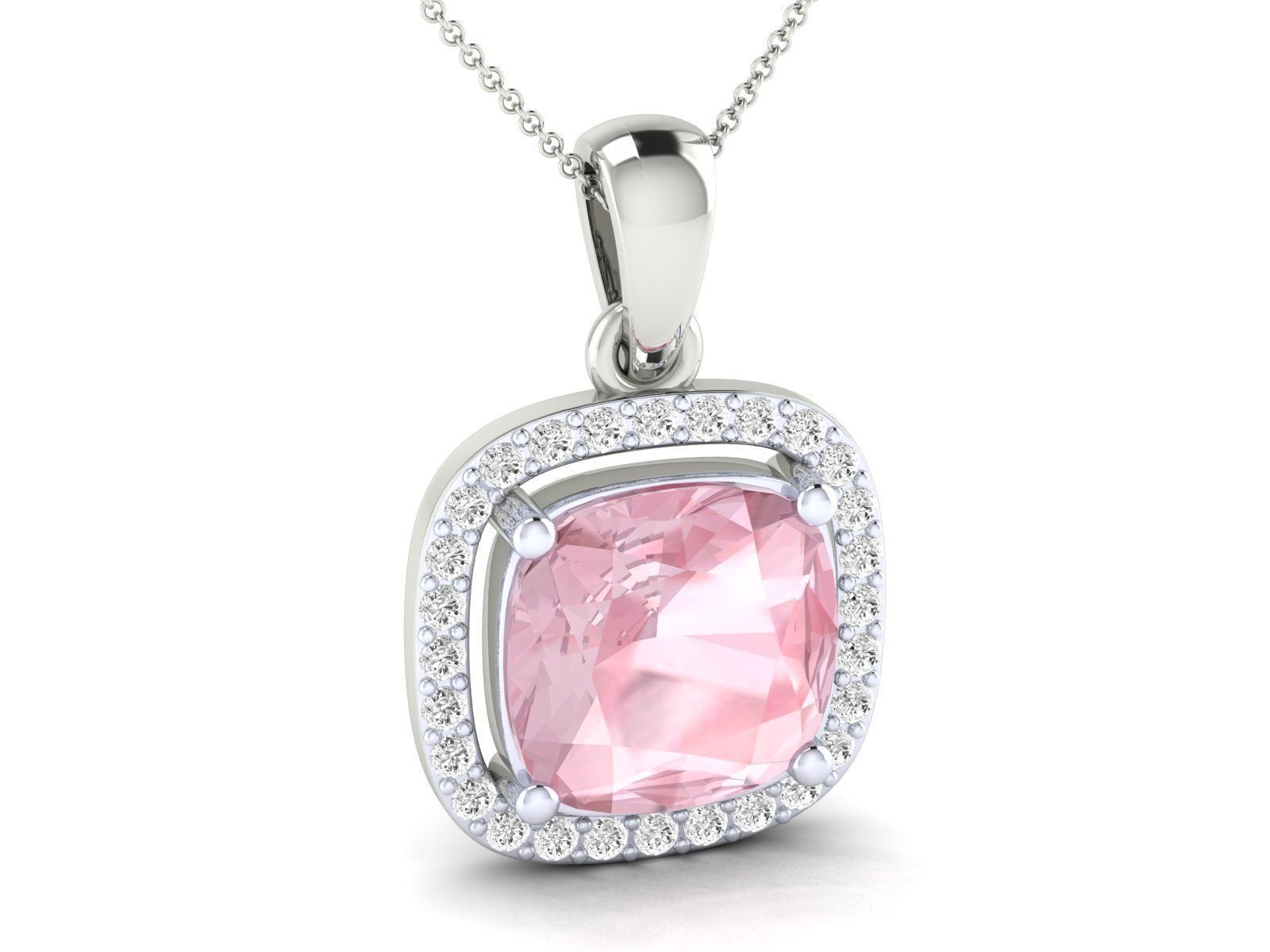 Women pendant jcd stl render detail 3D print model_6