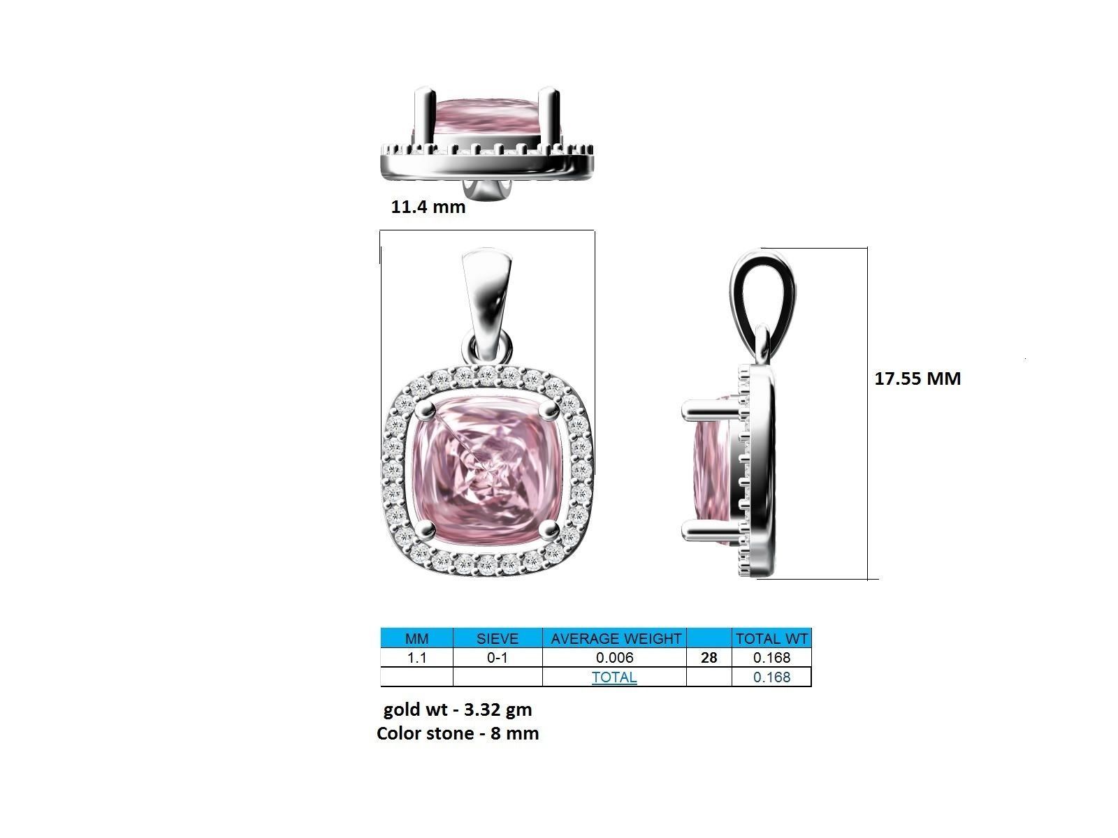 Women pendant jcd stl render detail 3D print model_18