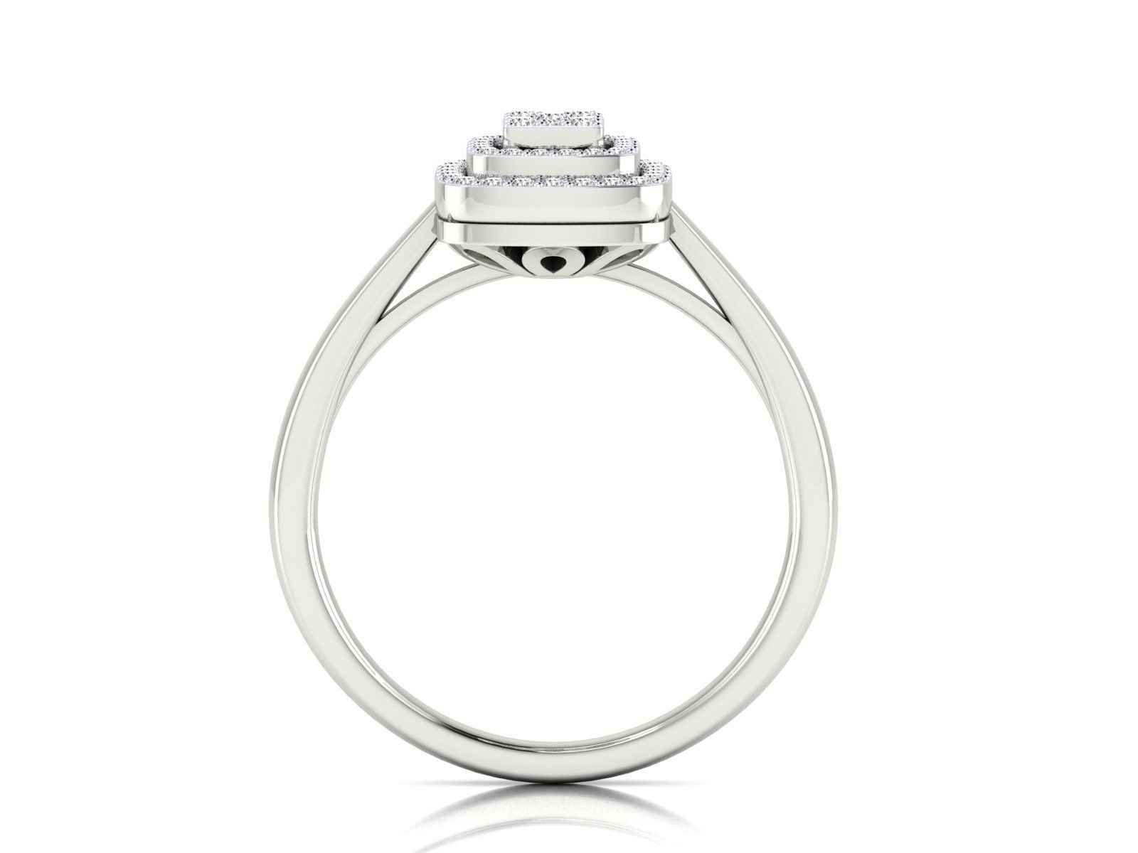 Women Ring 3dm stl render detail 3D print model_10