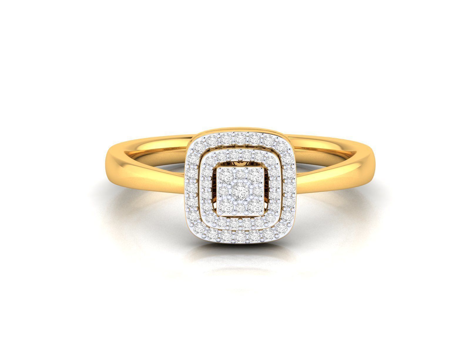 Women Ring 3dm stl render detail 3D print model_22