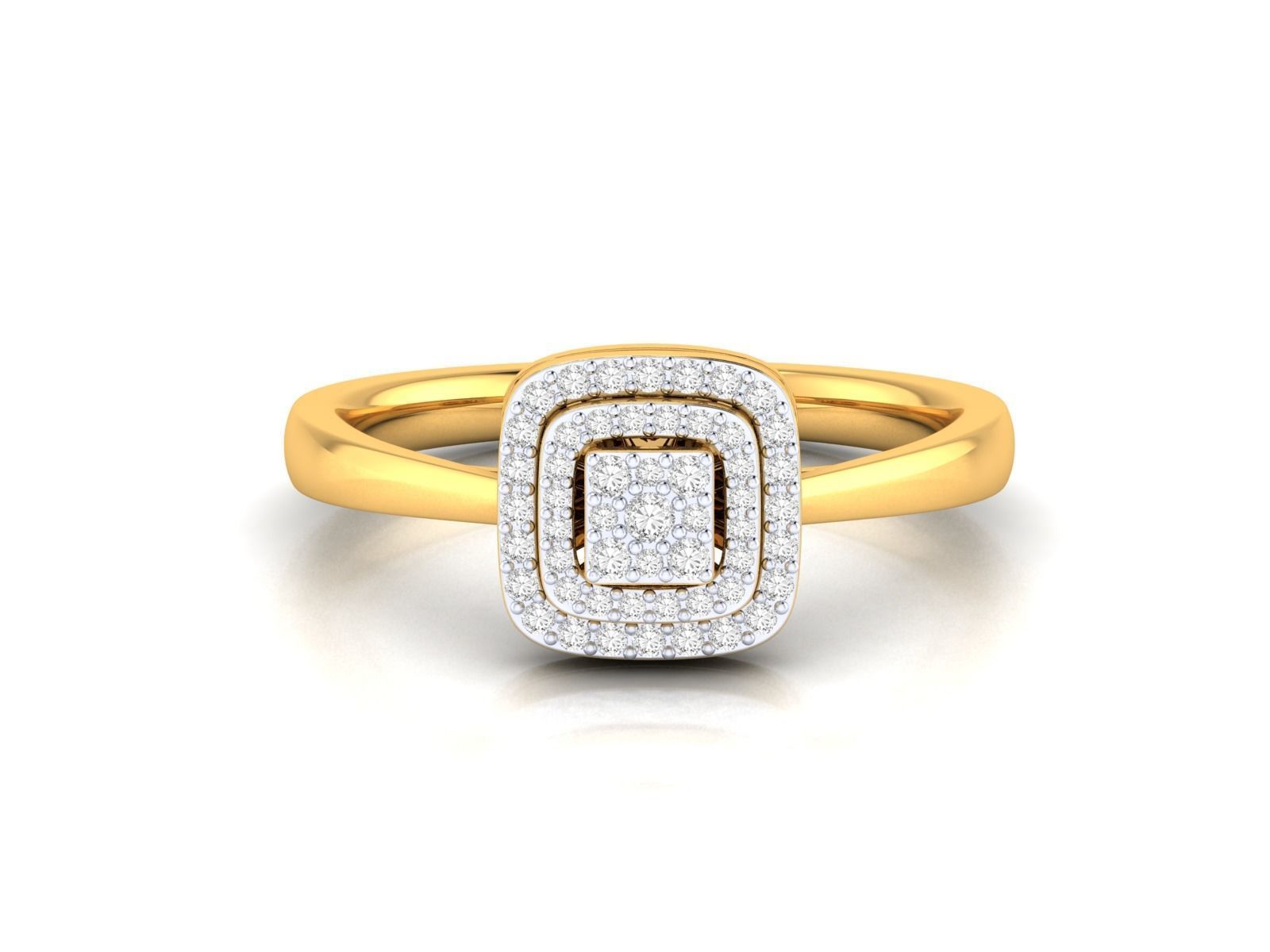 Women Ring 3dm stl render detail 3D print model_23