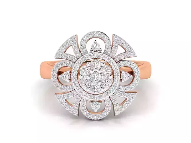 Women Ring 3dm stl render detail