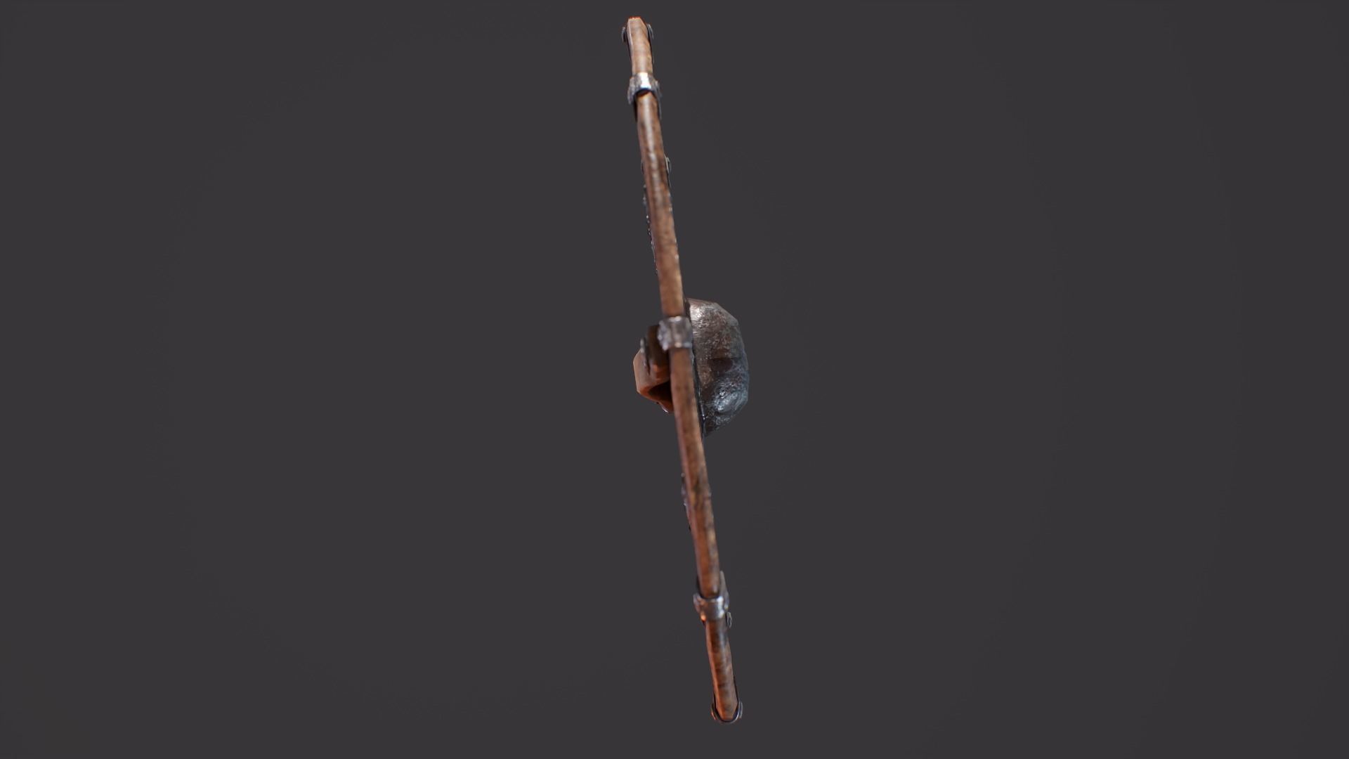 Viking Shield Low-poly 3D model_23