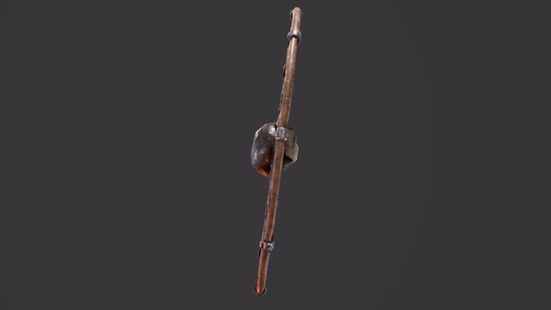 Viking Shield Low-poly 3D model_28
