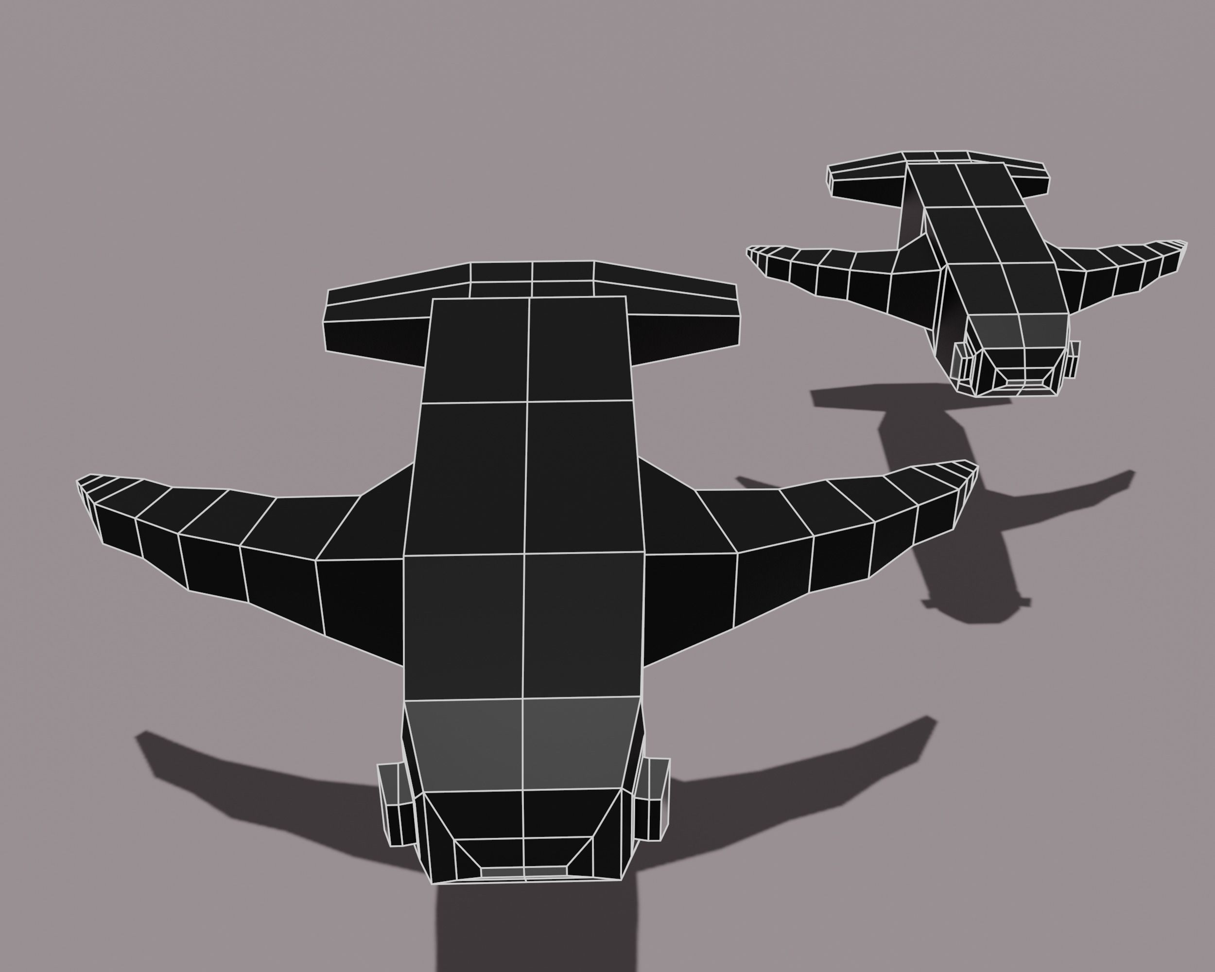 Fish model pair of shoes 3D model_6