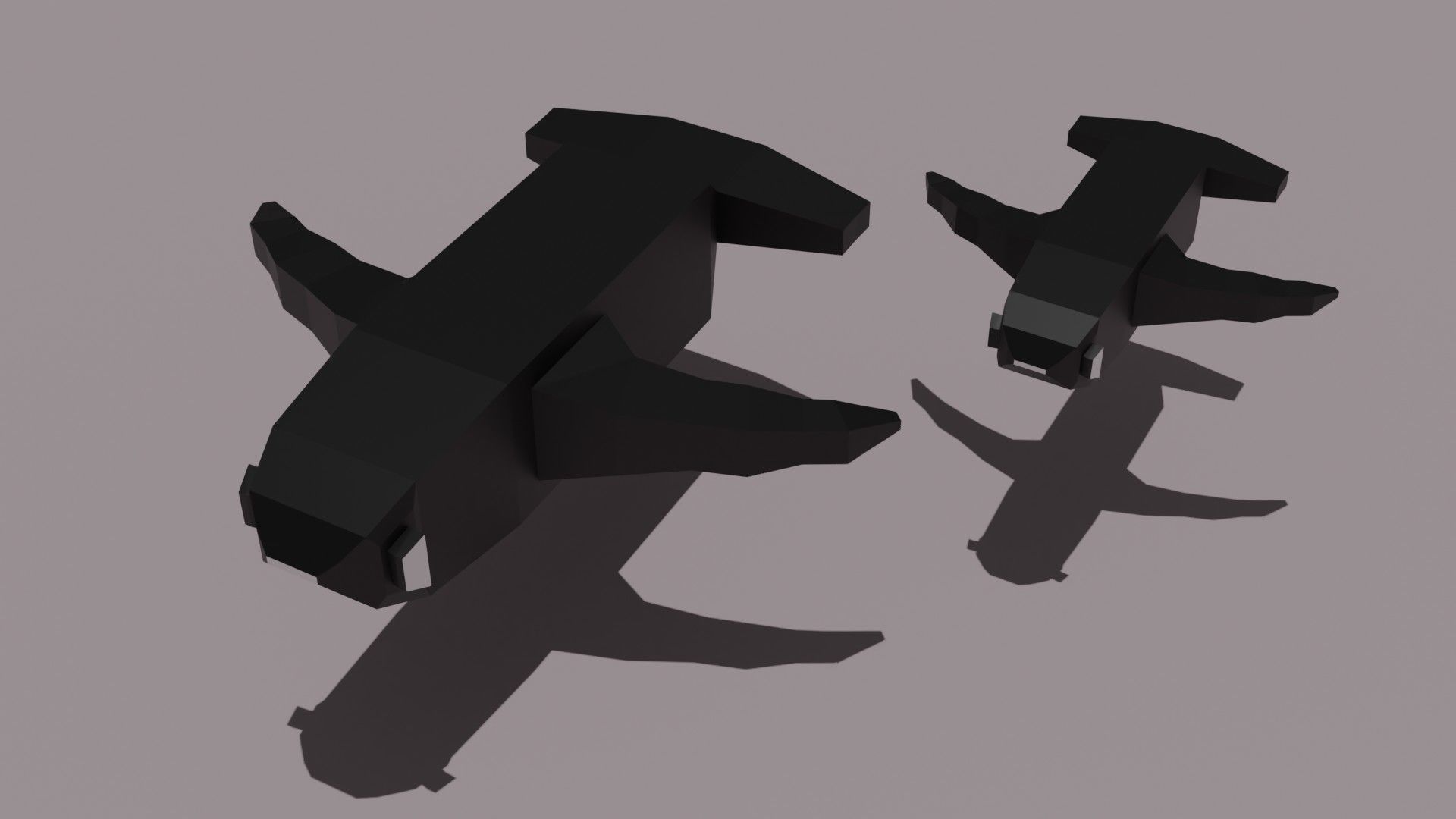 Fish model pair of shoes 3D model_5