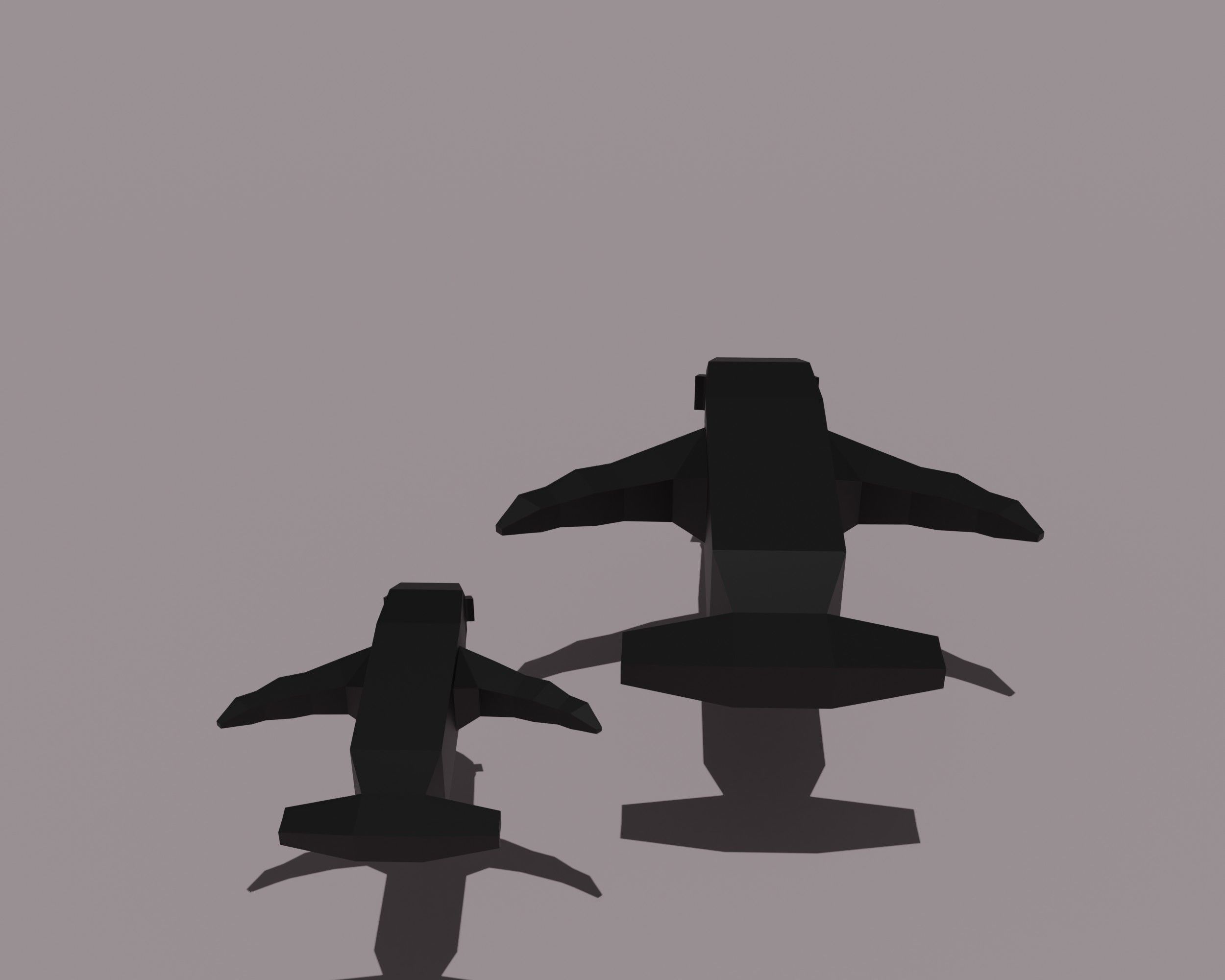 Fish model pair of shoes 3D model_2