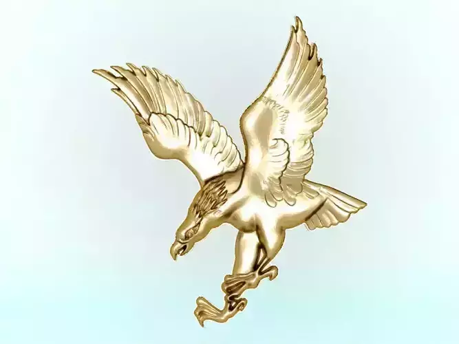 Eagle for jewelry - Eagle for ring - Eagle for pendant - N1022