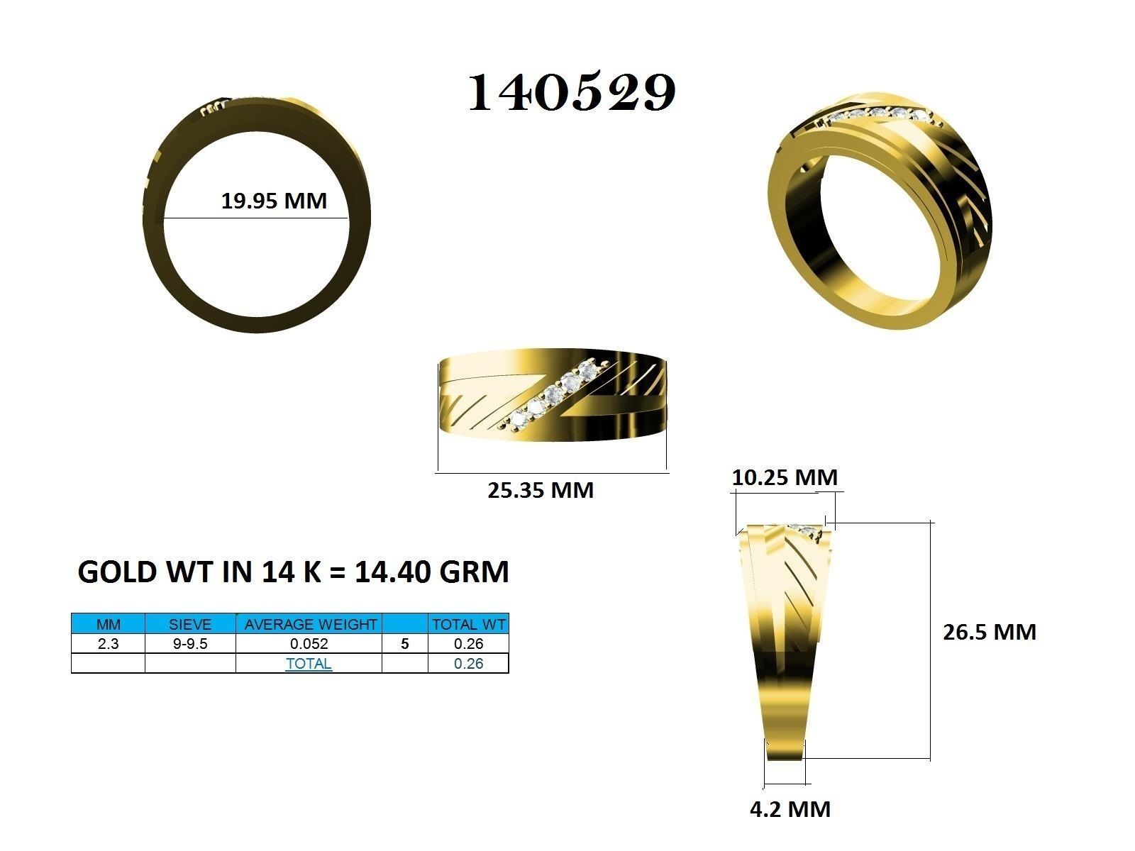 Ring - 140529 3D print model_12