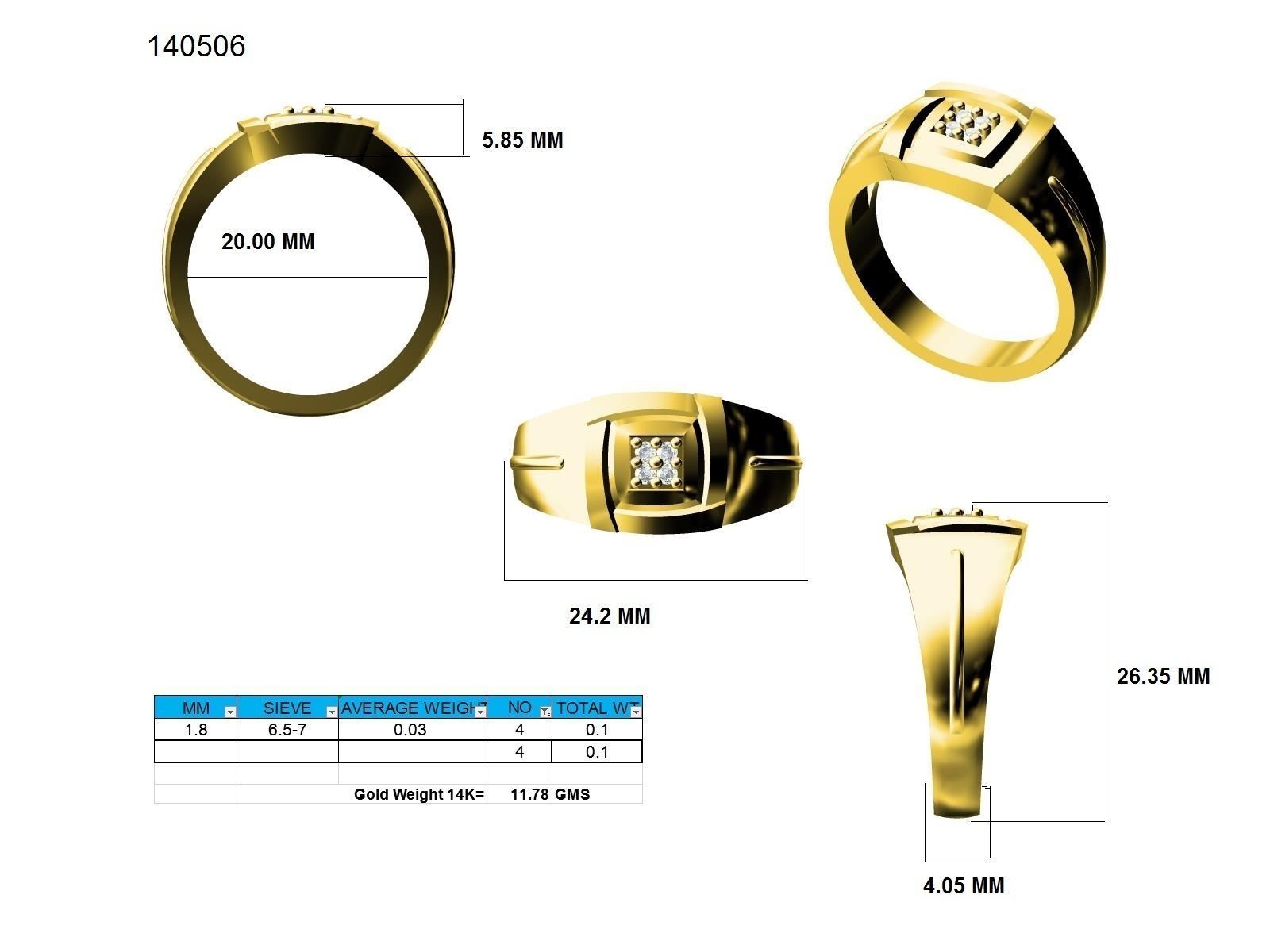 Ring - 140506 3D print model_12