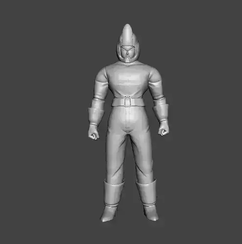 Cranberry 3D Model man in suit