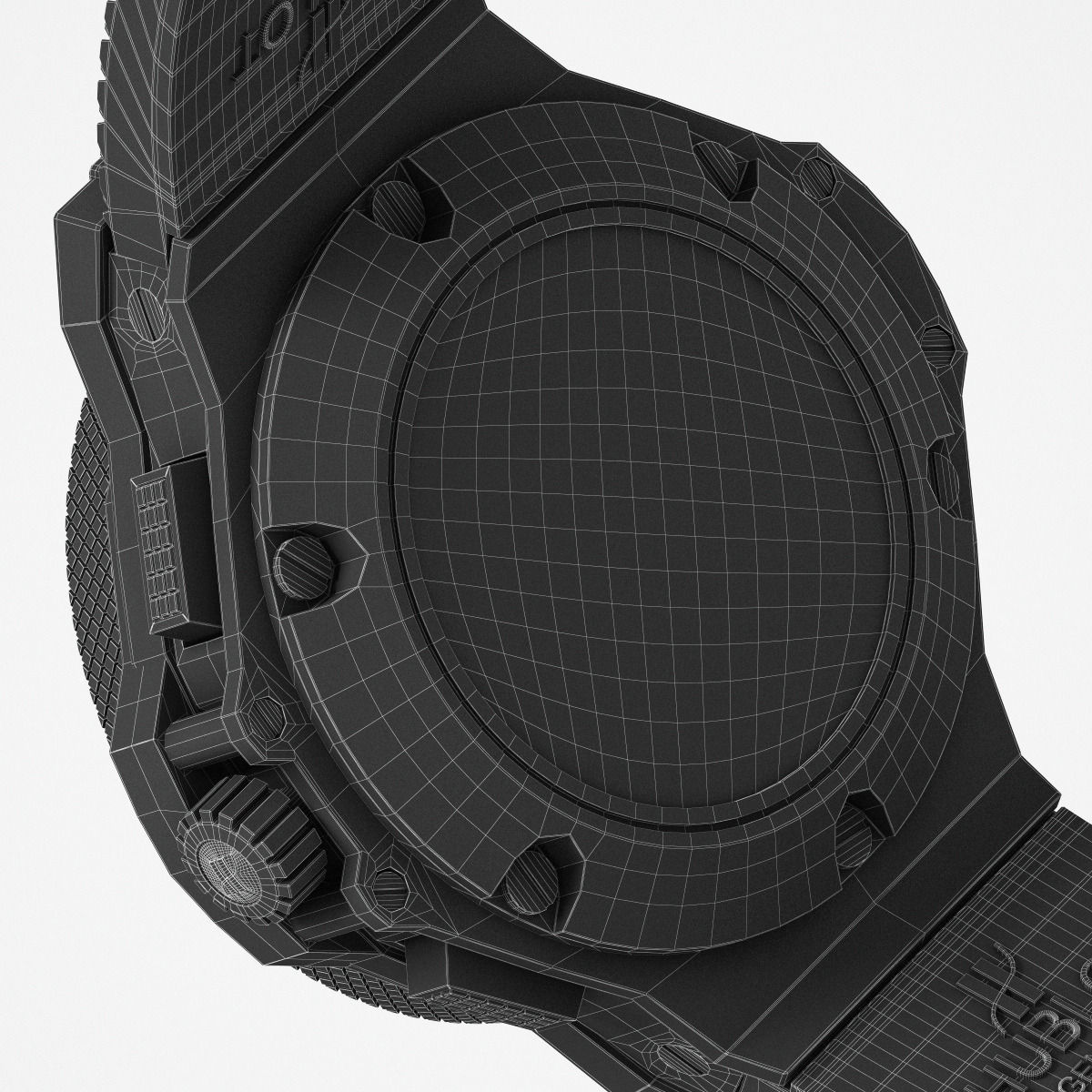 Hublot Big Bang Wrist Watches 3D model_15