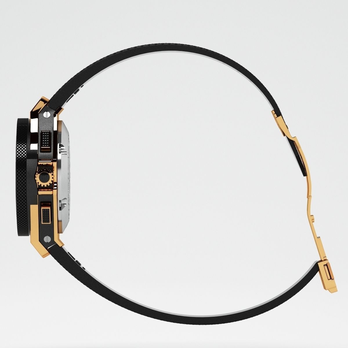 Hublot Big Bang Wrist Watches 3D model_6