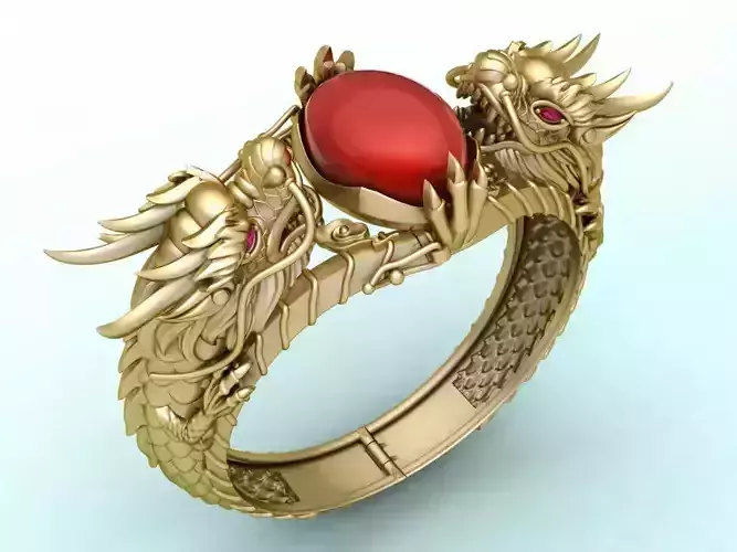 Dragon bracelet - Mens dragon bracelet - Mens bracelet - N1124