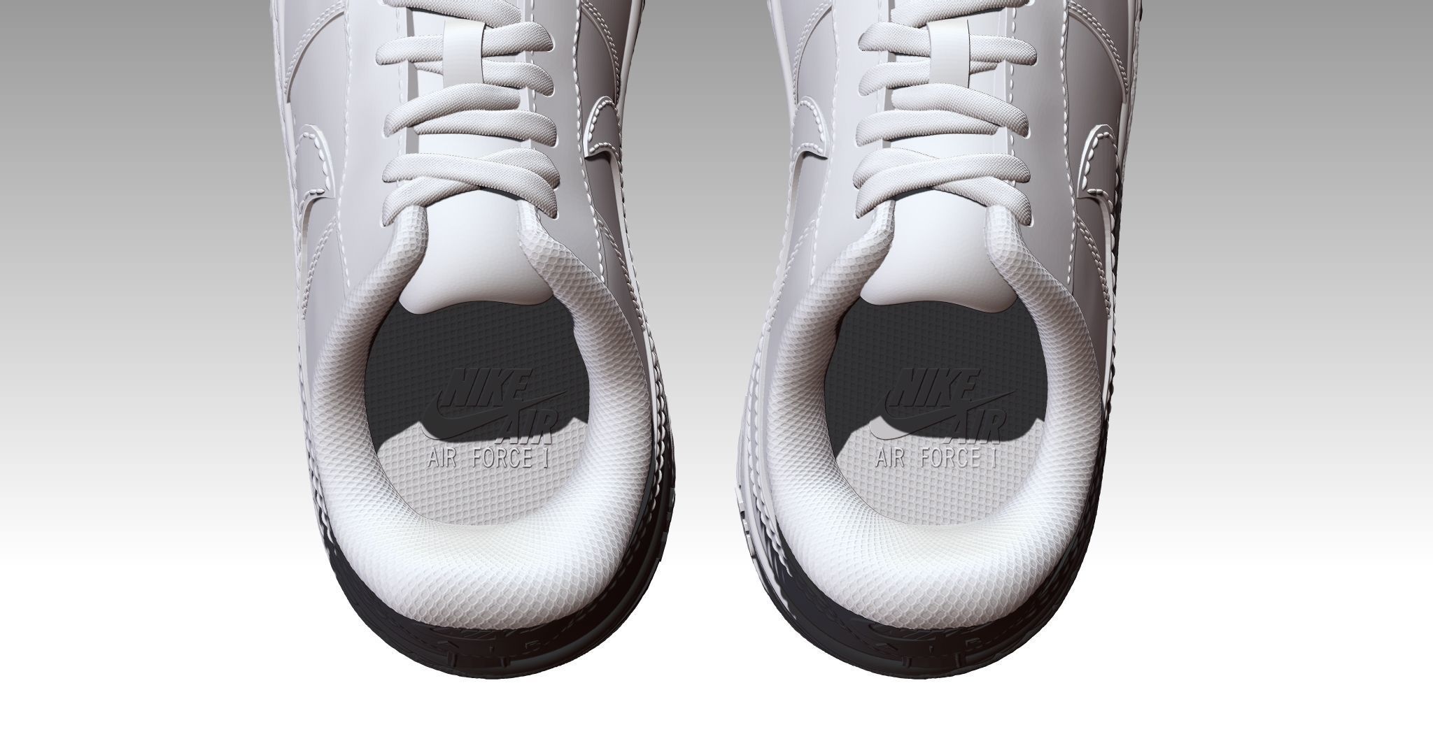 Nike Airforce  1 shoe for 3d print 3D print model_15