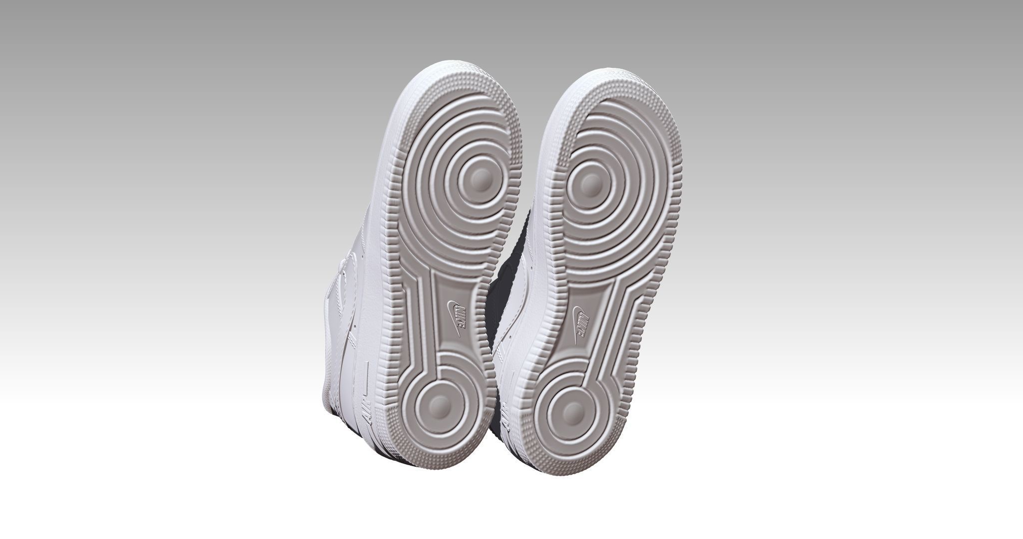 Nike Airforce  1 shoe for 3d print 3D print model_17