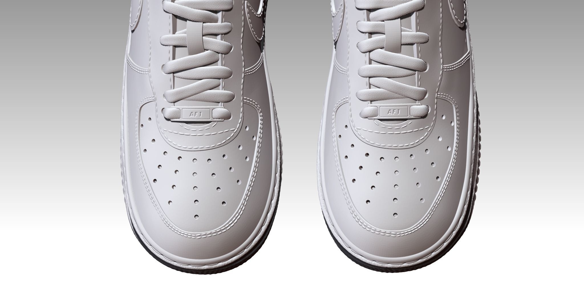 Nike Airforce  1 shoe for 3d print 3D print model_14