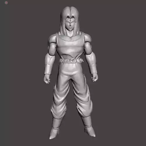 Yuzun 3D Model dragon ball character