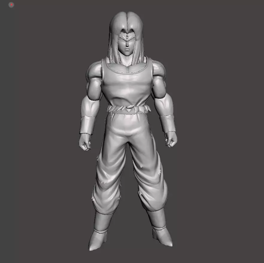Yuzun 3D Model dragon ball character 3D print model_0