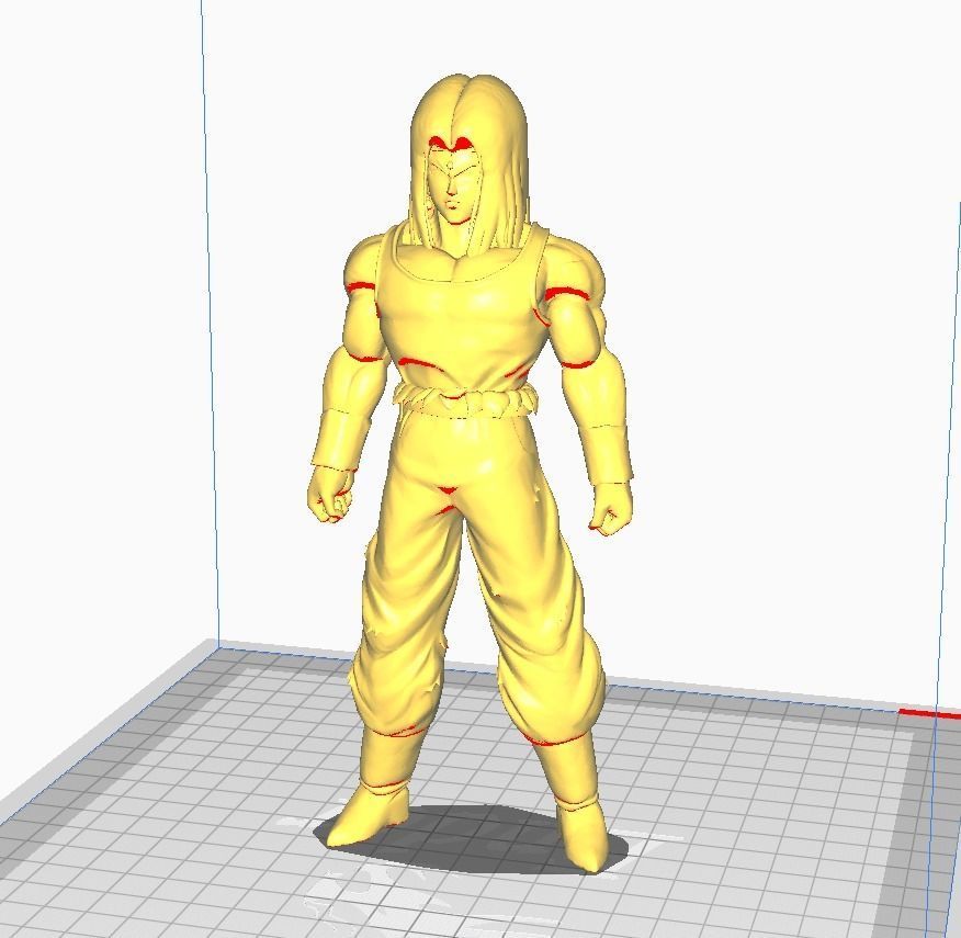 Yuzun 3D Model dragon ball character 3D print model_2