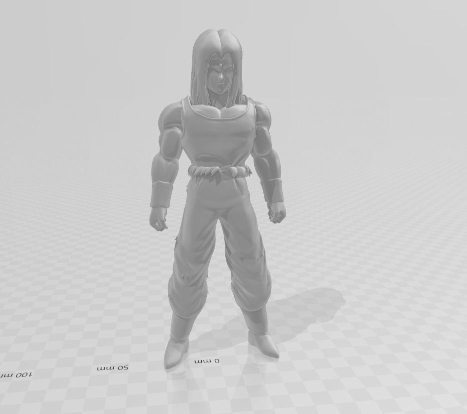 Yuzun 3D Model dragon ball character 3D print model_1