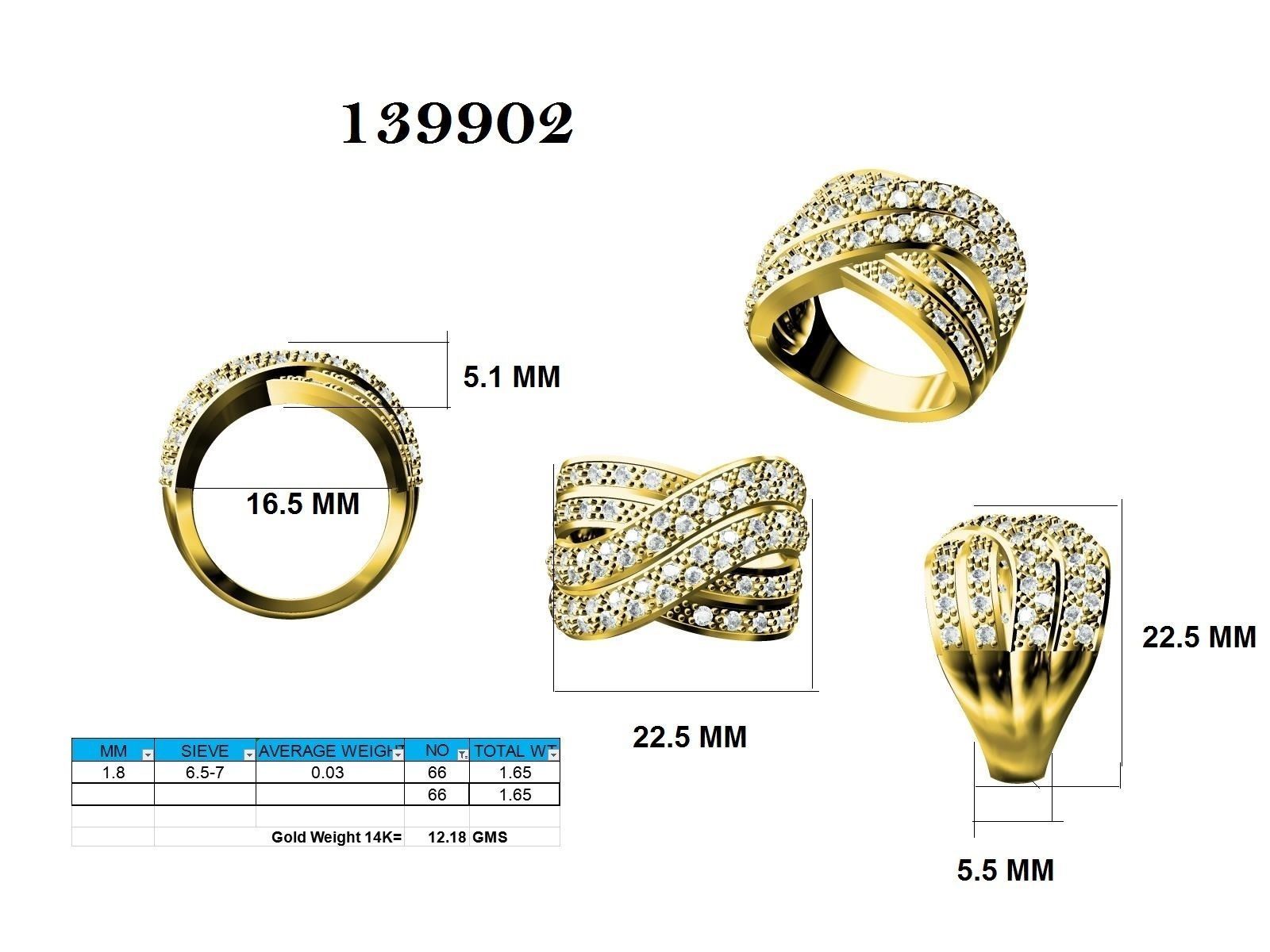 Ring - 139902 3D print model_12