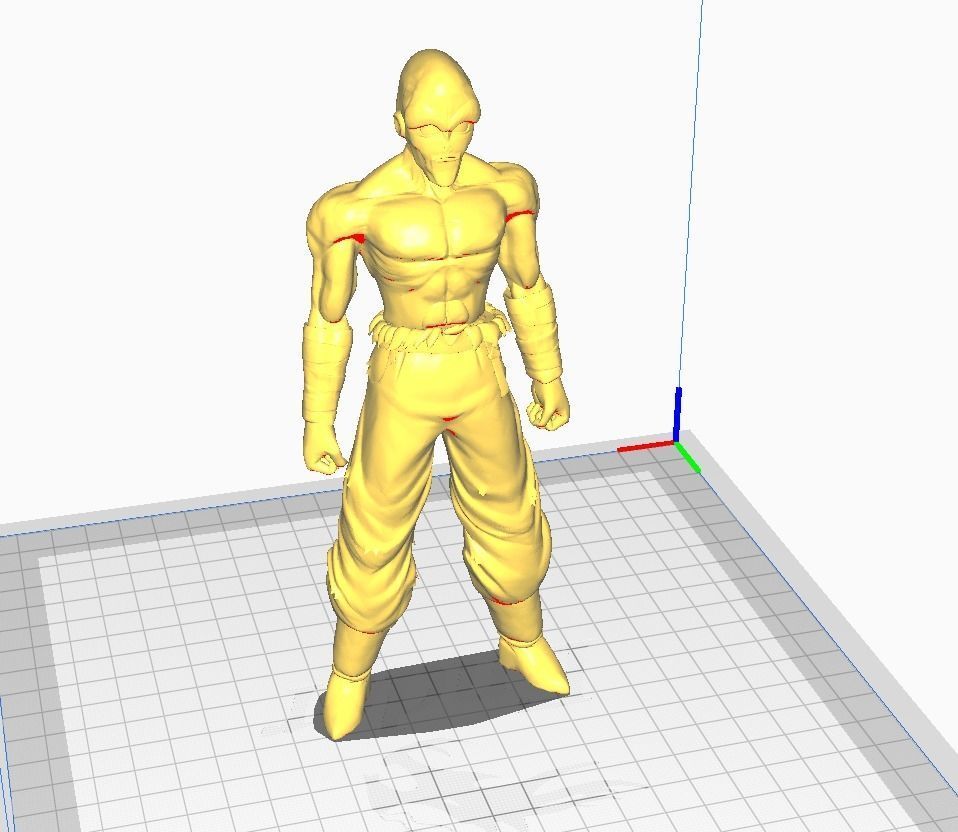 Zauyogi 3D Model dragon ball character 3D print model_1