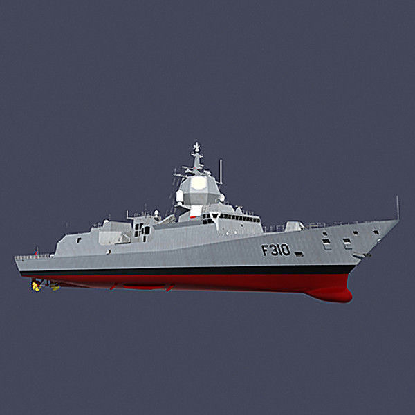 Royal Norwegian Navy Nansen Class Frigate 3D model_10
