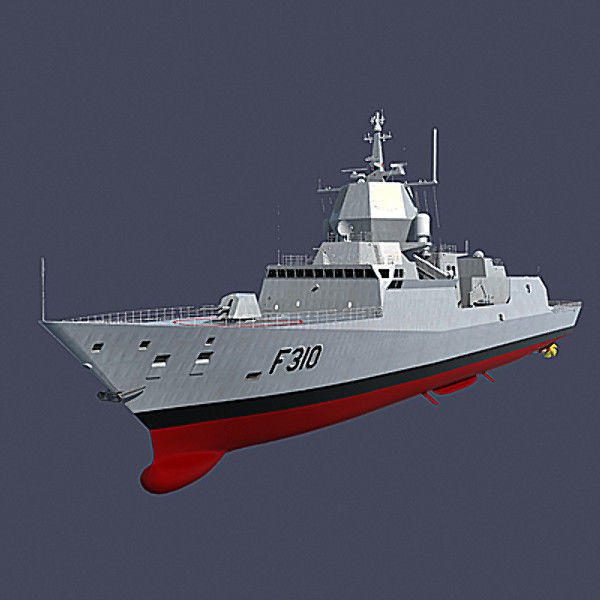 Royal Norwegian Navy Nansen Class Frigate 3D model_1