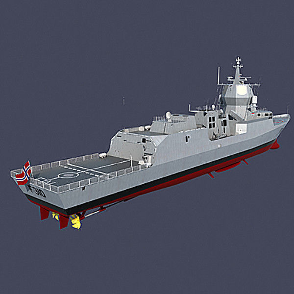 Royal Norwegian Navy Nansen Class Frigate 3D model_7