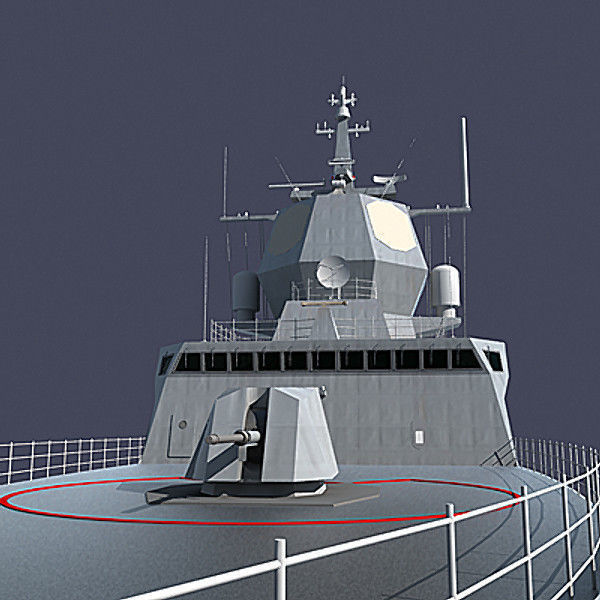 Royal Norwegian Navy Nansen Class Frigate 3D model_3
