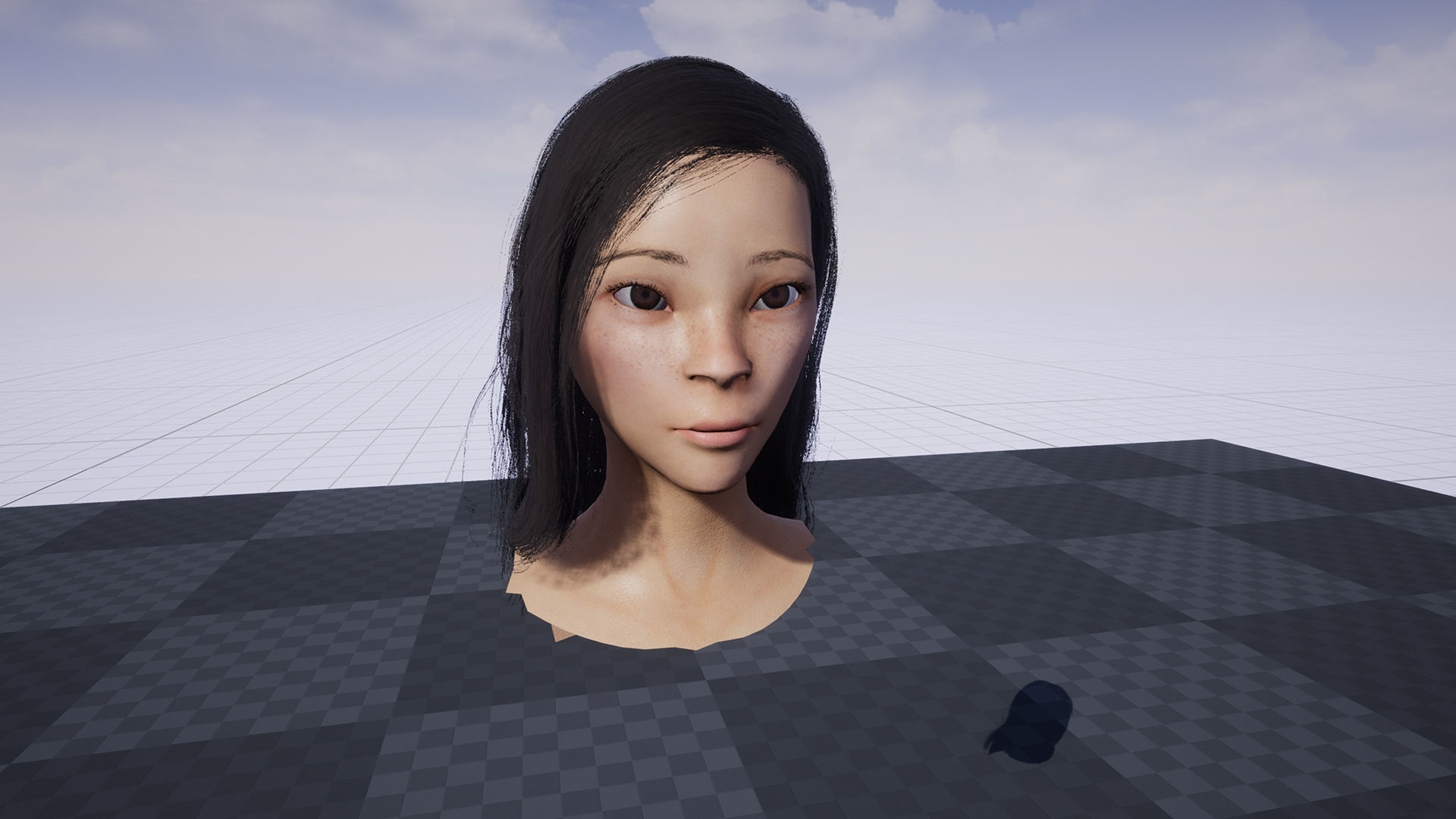 Poor Peasant Low-poly 3D model_20