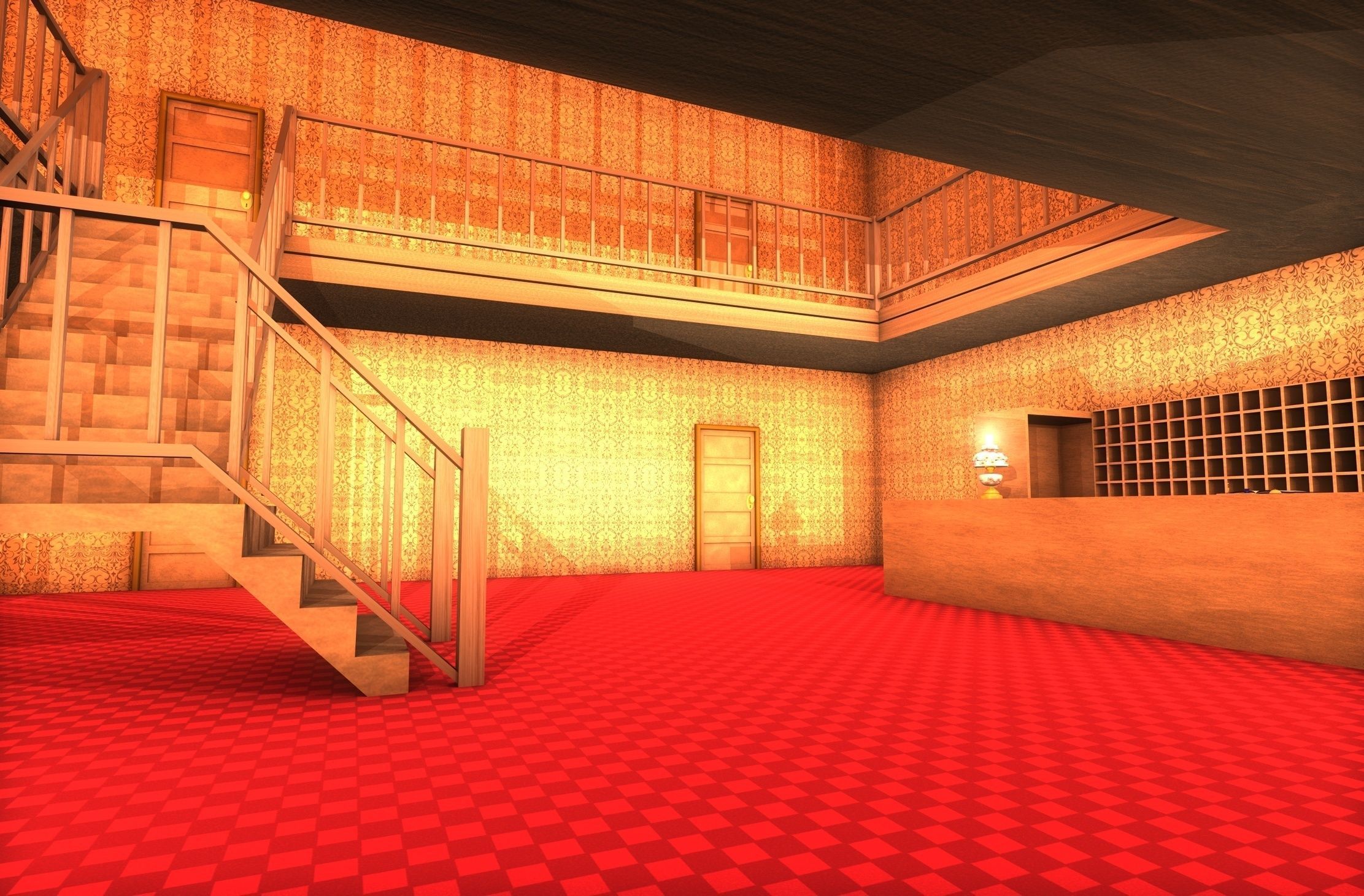 Old West Town 3D model_45