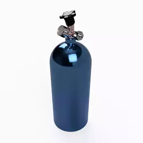 3D Printable NOS bottle hi-poly