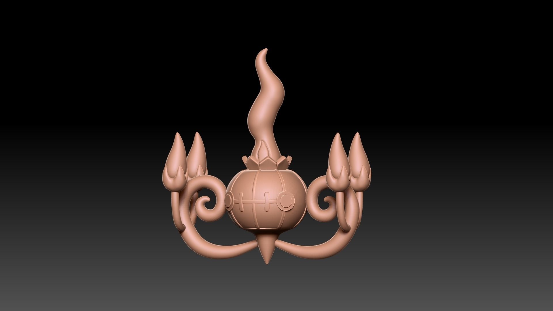 Chandelure - Pokemon 3D Print Model 3D print model_8