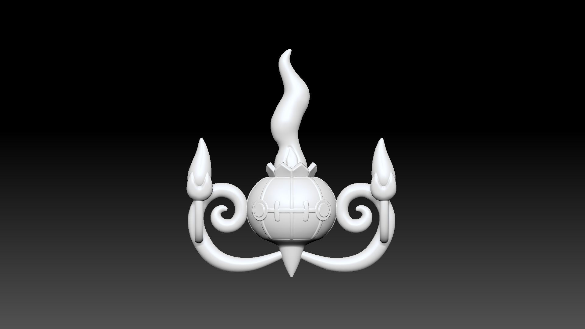 Chandelure - Pokemon 3D Print Model 3D print model_12