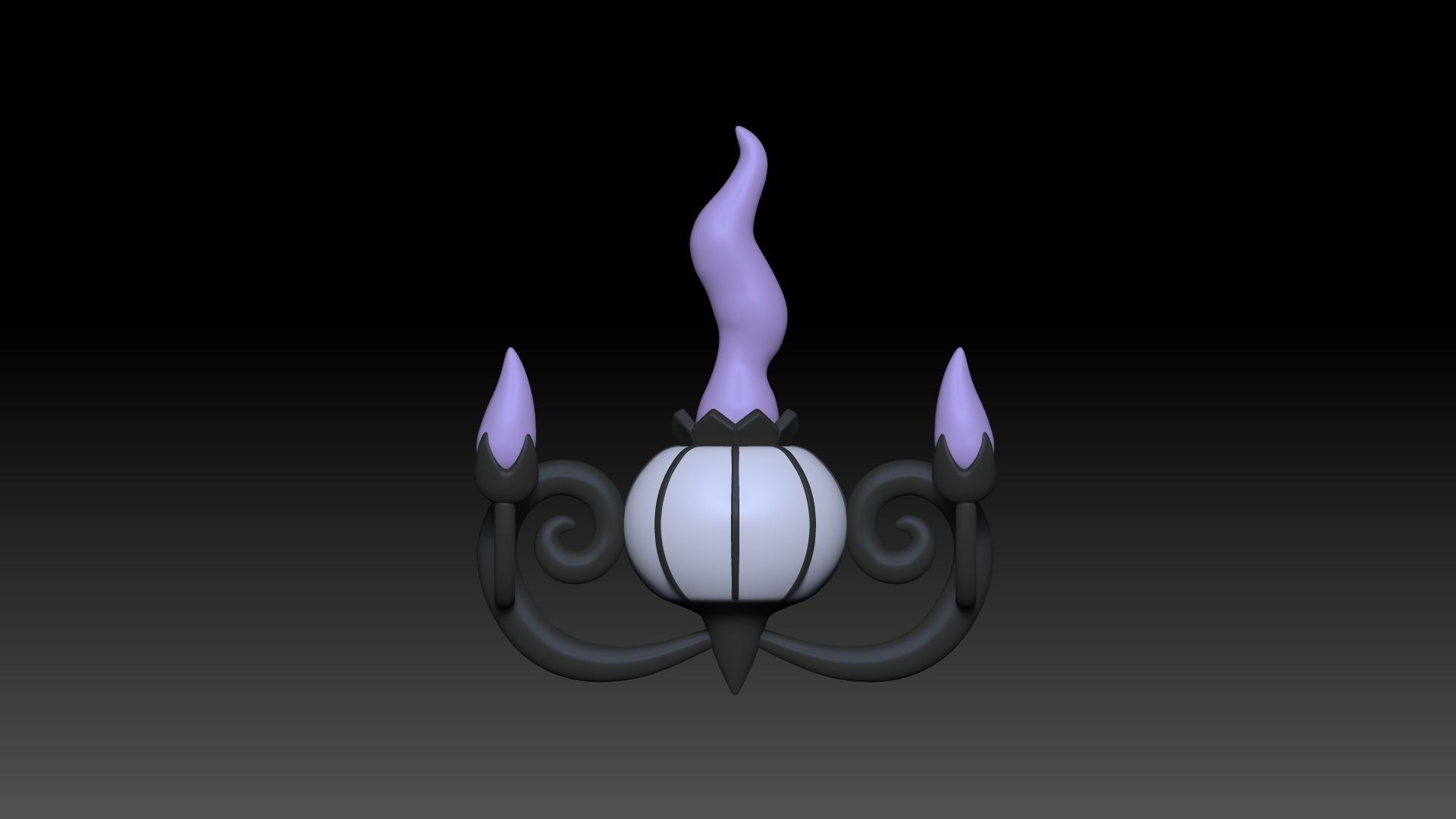 Chandelure - Pokemon 3D Print Model 3D print model_18