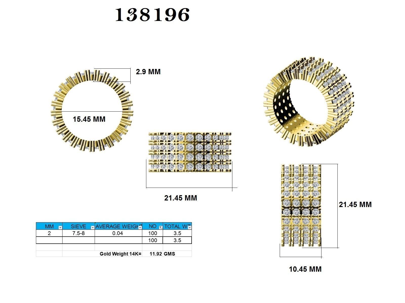 Ring - 138196 3D print model_12