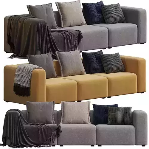 HAY MAS 3 SEATER COMBINATION 1