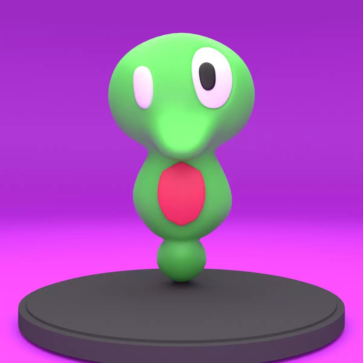 Squishy creature Free 3D print model