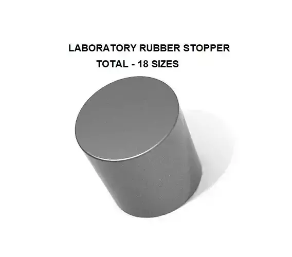 Laboratory Rubber Stopper Pack 3D print model