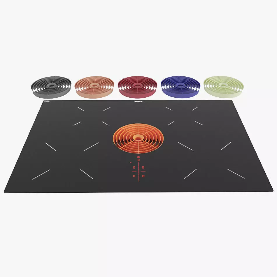 BORA PURA Hob 3D model_0