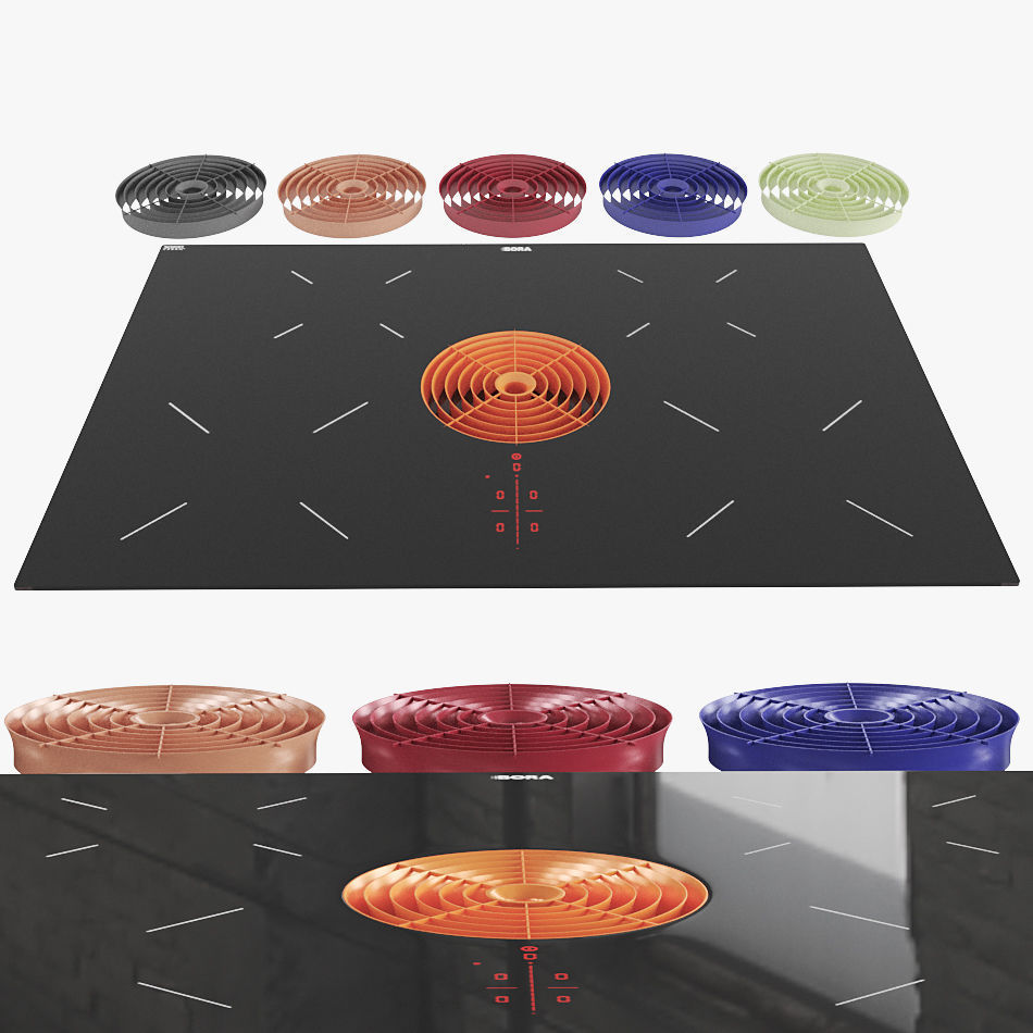 BORA PURA Hob 3D model_4