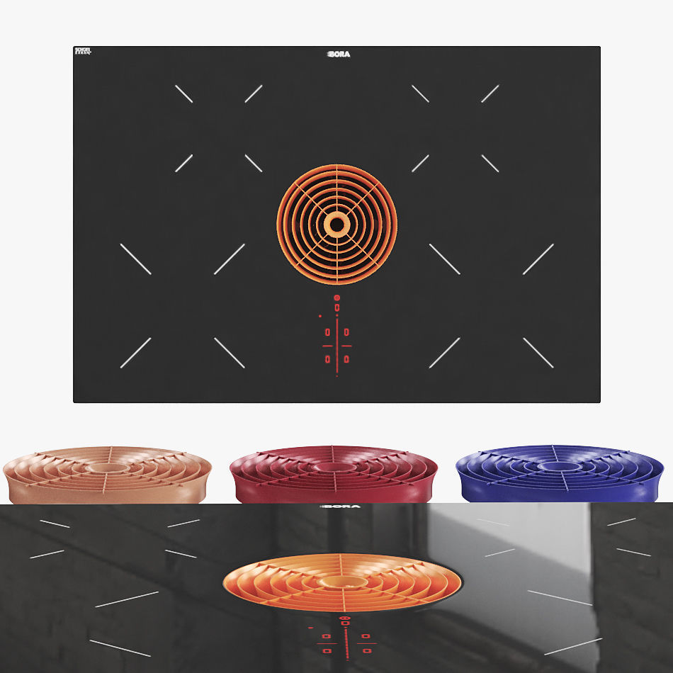 BORA PURA Hob 3D model_5