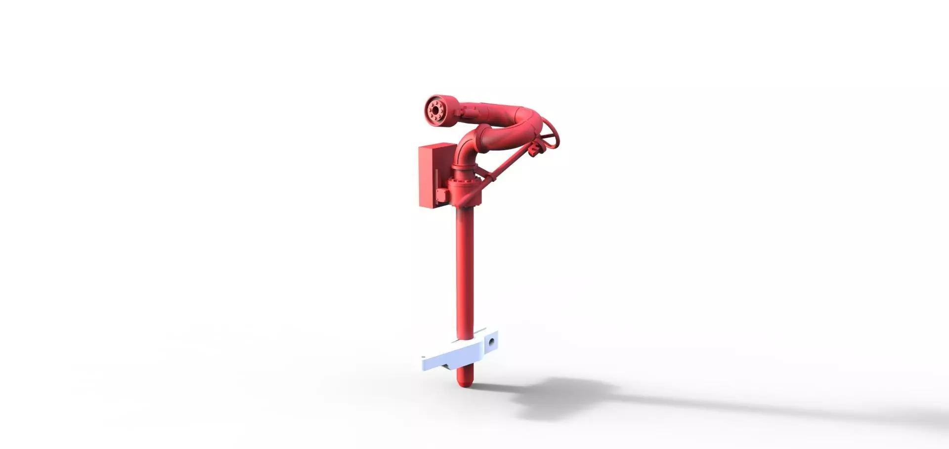 Fire monitor Nordic Vessel 3D print model_0