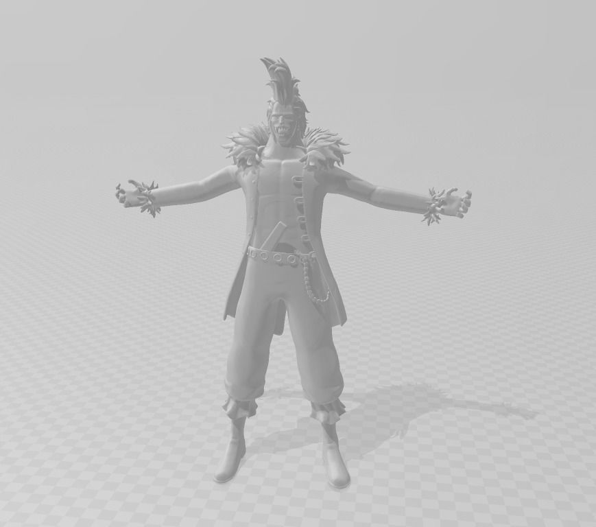 Bartolomeo 3D Model character 3D print model_2