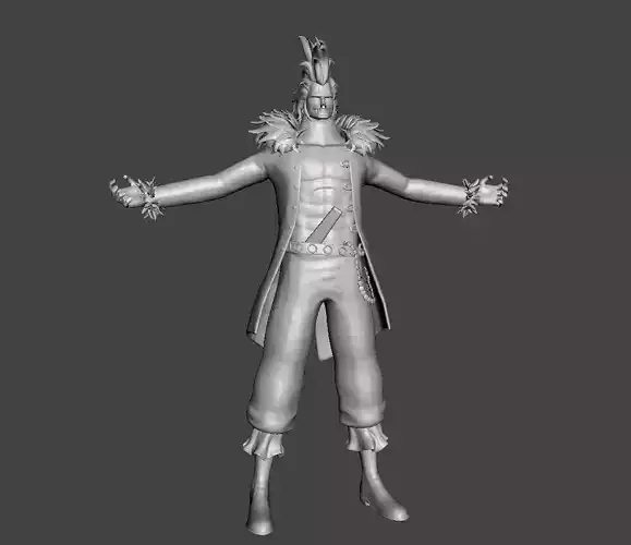 Bartolomeo 3D Model character