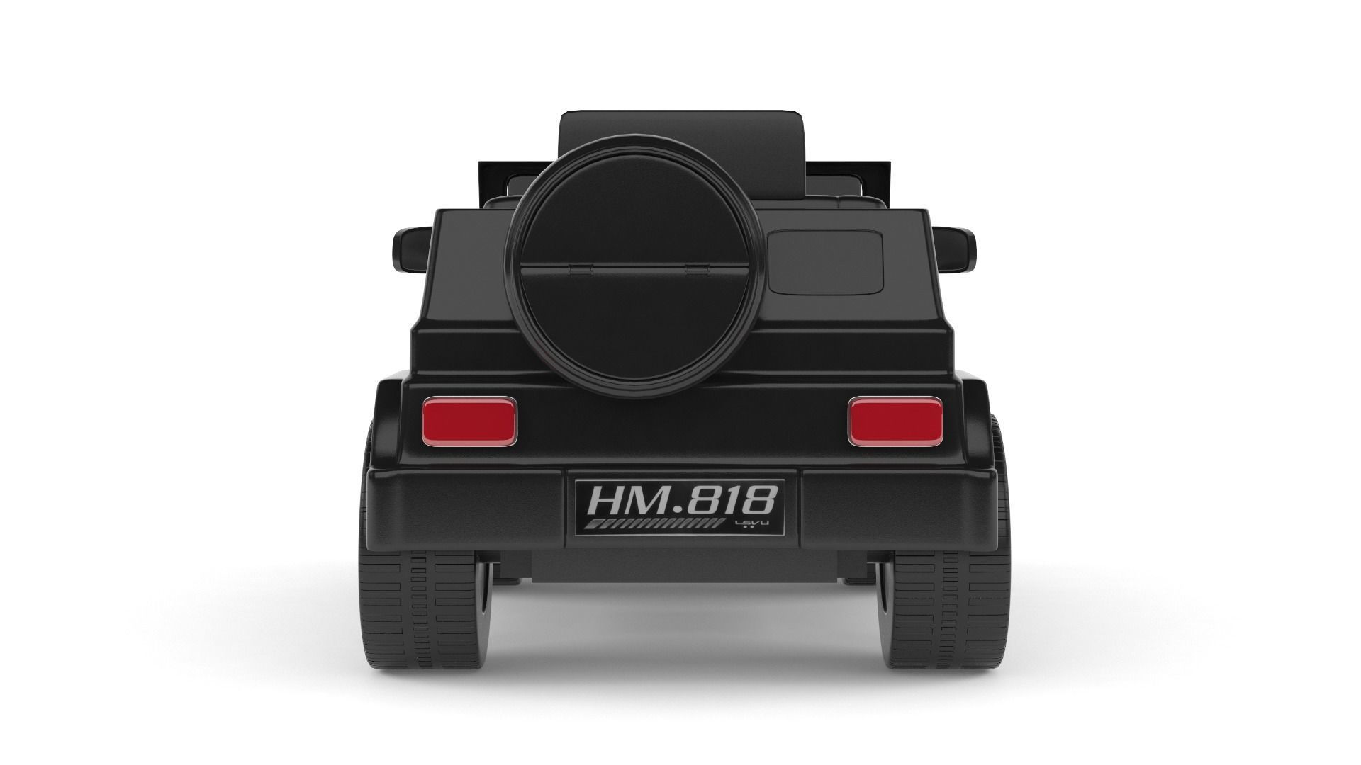 Electric Car for Kid 3D model_3