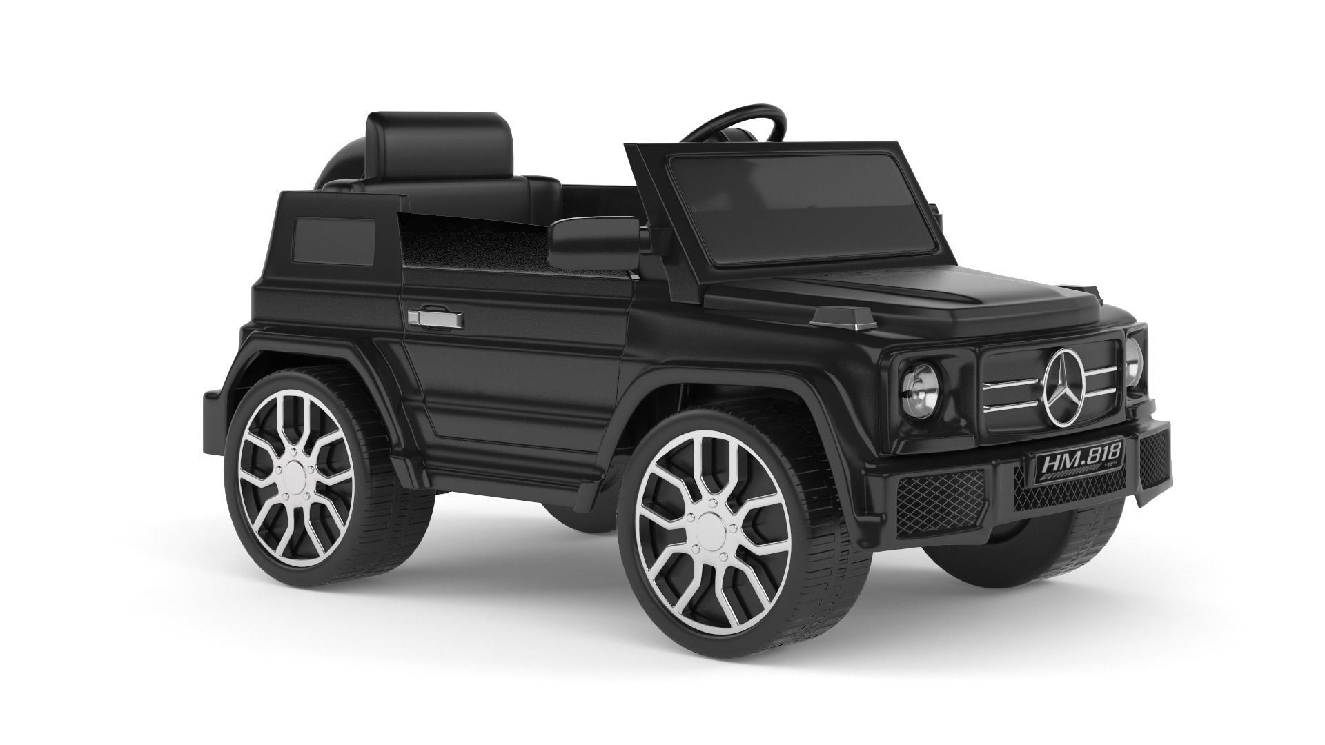 Electric Car for Kid 3D model_5